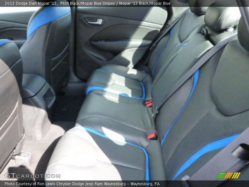 Rear Seat of 2013 Dart Mopar '13