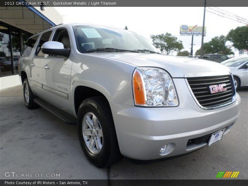 Quicksilver Metallic / Light Titanium 2013 GMC Yukon XL SLT