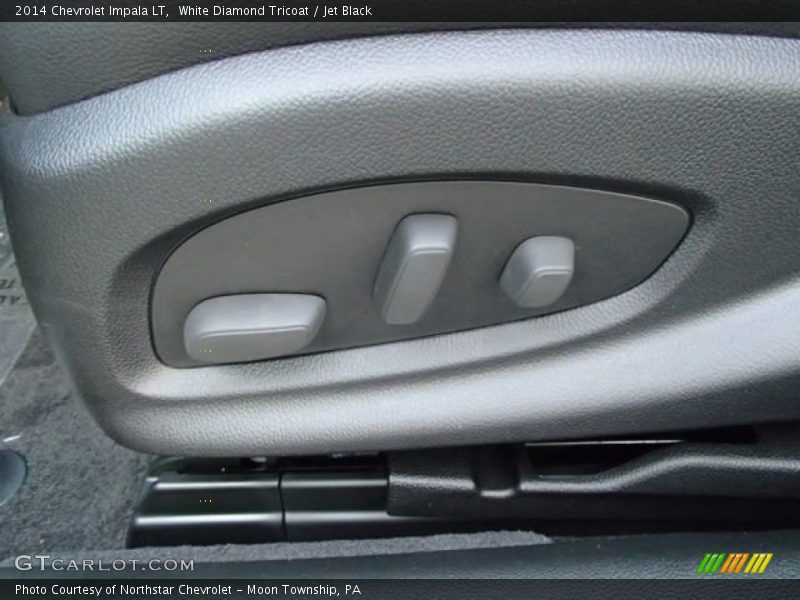 White Diamond Tricoat / Jet Black 2014 Chevrolet Impala LT