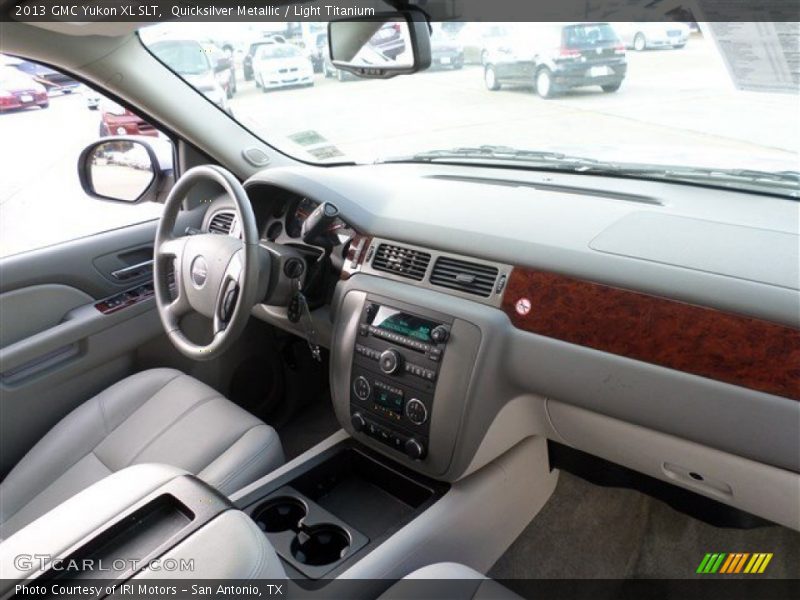 Quicksilver Metallic / Light Titanium 2013 GMC Yukon XL SLT