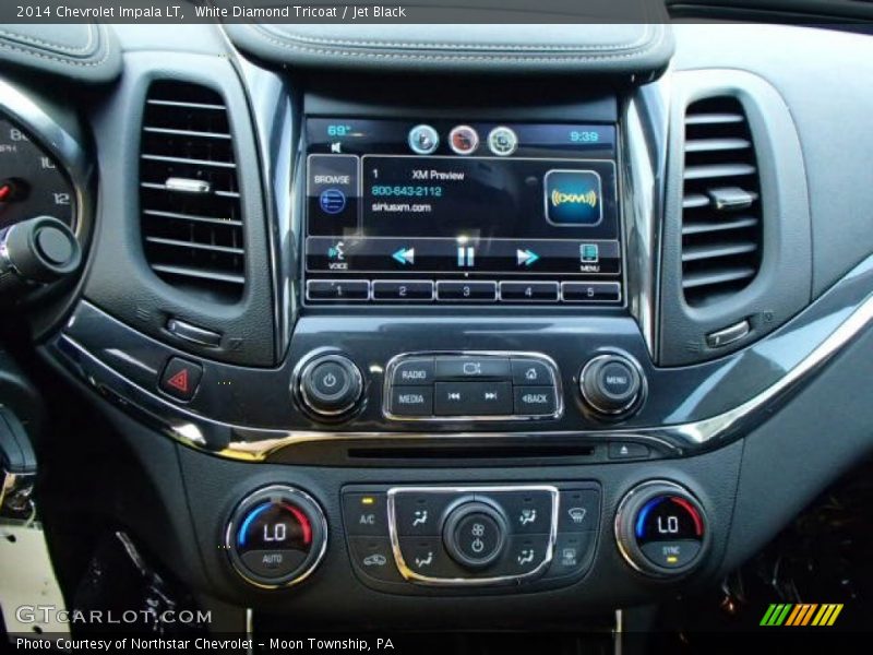 White Diamond Tricoat / Jet Black 2014 Chevrolet Impala LT