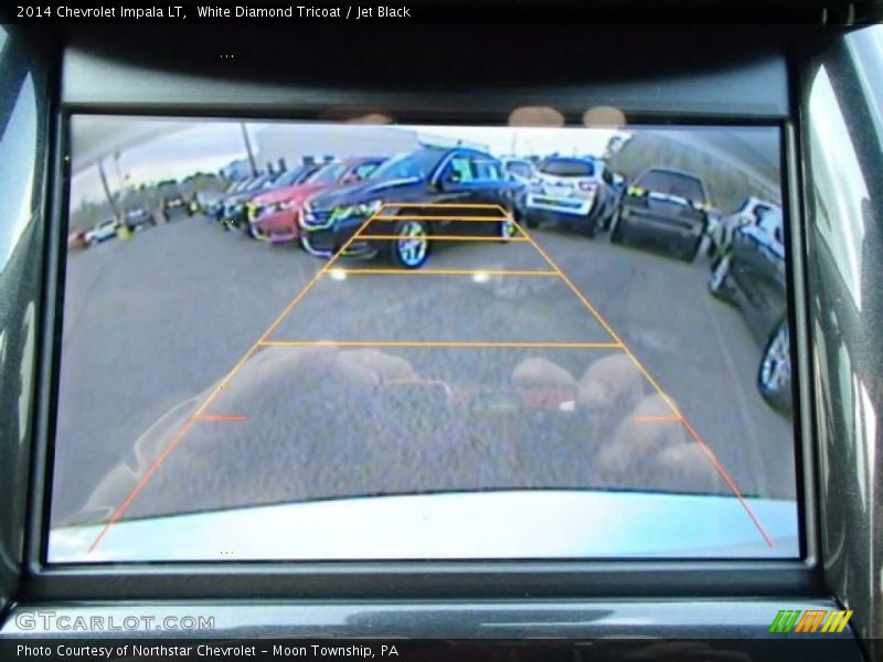 White Diamond Tricoat / Jet Black 2014 Chevrolet Impala LT