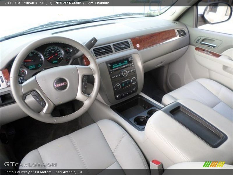 Quicksilver Metallic / Light Titanium 2013 GMC Yukon XL SLT