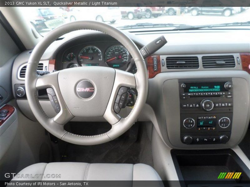 Quicksilver Metallic / Light Titanium 2013 GMC Yukon XL SLT