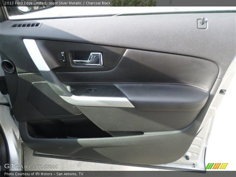 Ingot Silver Metallic / Charcoal Black 2013 Ford Edge Limited