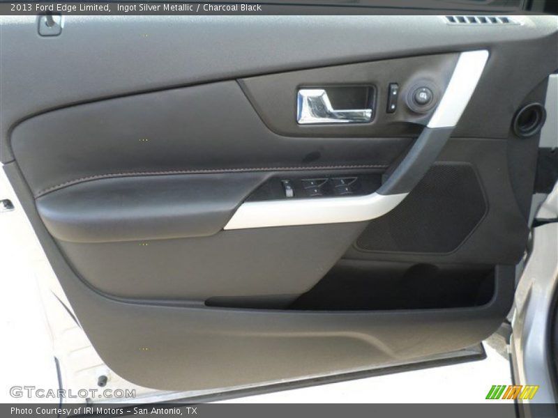 Ingot Silver Metallic / Charcoal Black 2013 Ford Edge Limited