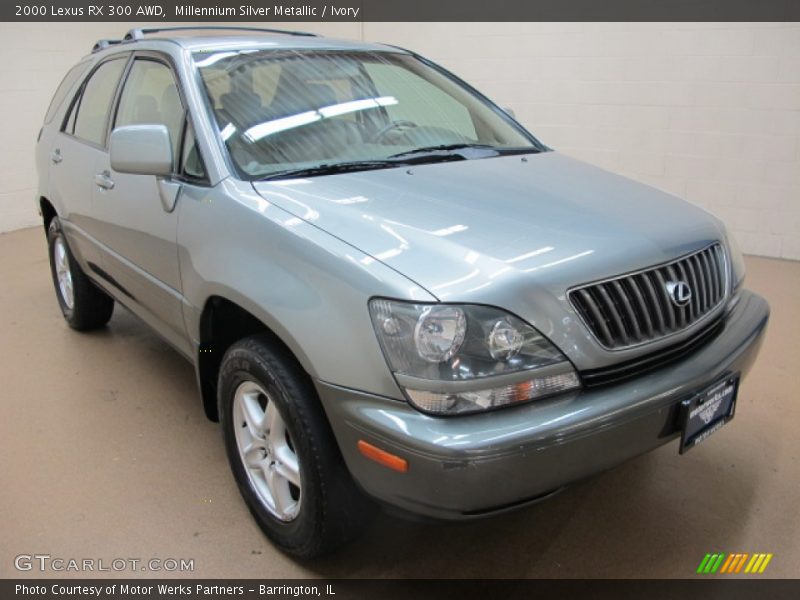 Millennium Silver Metallic / Ivory 2000 Lexus RX 300 AWD