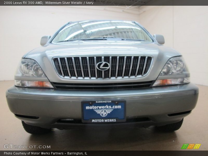Millennium Silver Metallic / Ivory 2000 Lexus RX 300 AWD