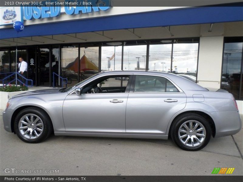 Billet Silver Metallic / Black 2013 Chrysler 300 C