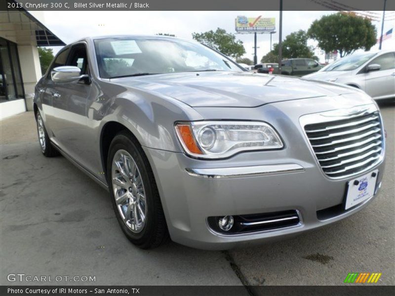 Billet Silver Metallic / Black 2013 Chrysler 300 C