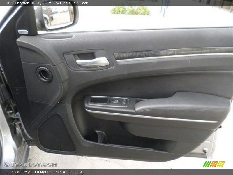 Billet Silver Metallic / Black 2013 Chrysler 300 C