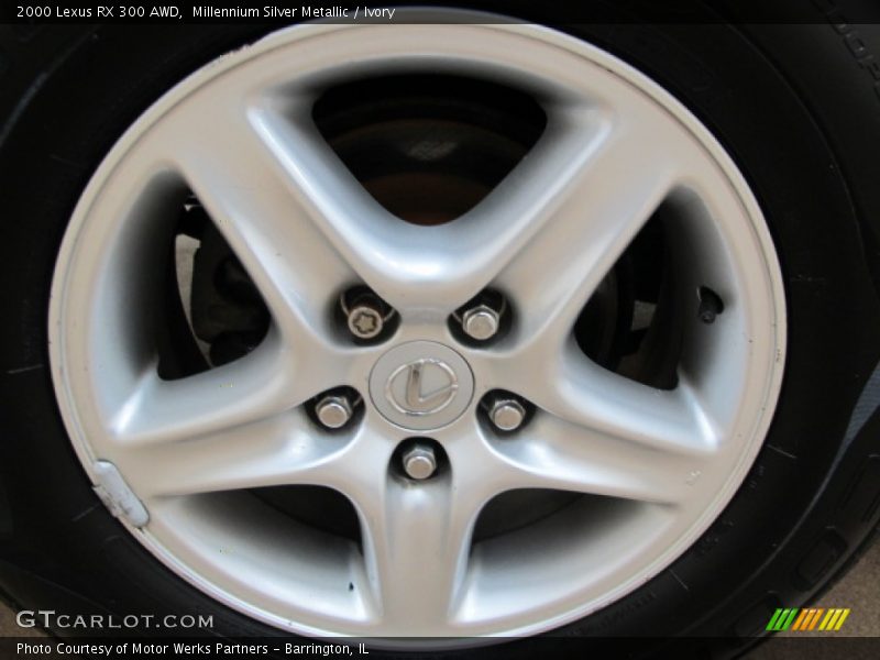 Millennium Silver Metallic / Ivory 2000 Lexus RX 300 AWD