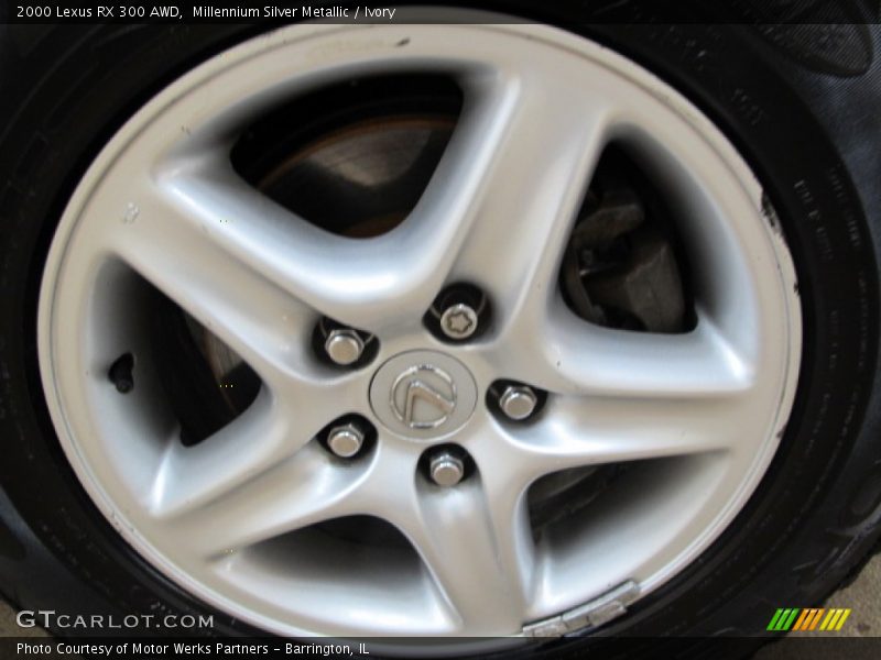 Millennium Silver Metallic / Ivory 2000 Lexus RX 300 AWD
