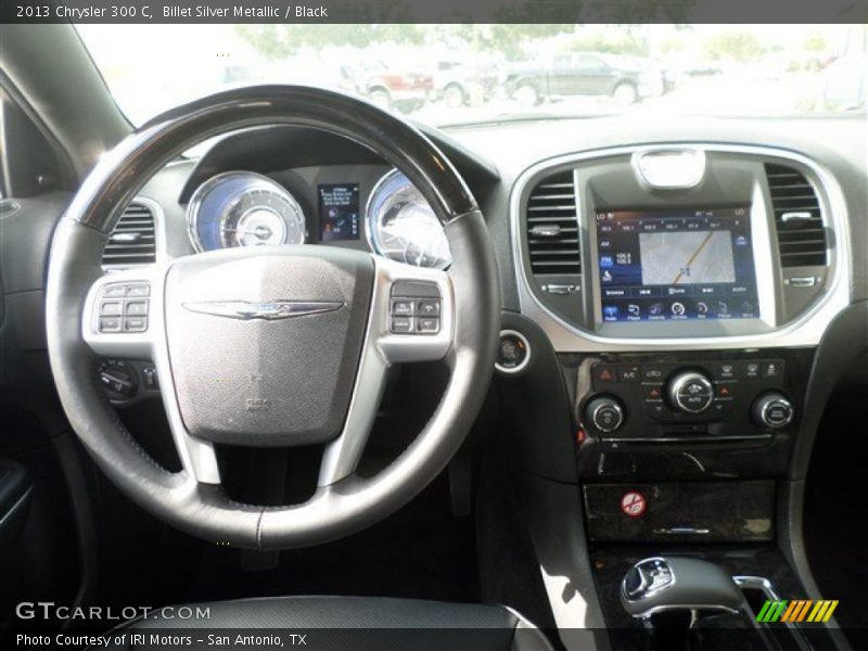 Billet Silver Metallic / Black 2013 Chrysler 300 C