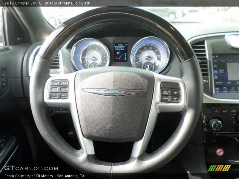 Billet Silver Metallic / Black 2013 Chrysler 300 C