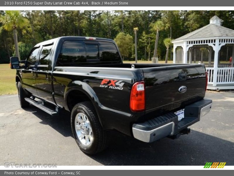 Black / Medium Stone 2010 Ford F250 Super Duty Lariat Crew Cab 4x4