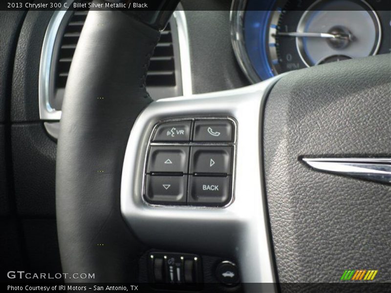 Billet Silver Metallic / Black 2013 Chrysler 300 C