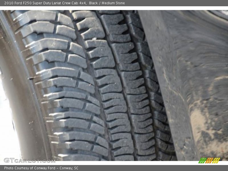 Black / Medium Stone 2010 Ford F250 Super Duty Lariat Crew Cab 4x4