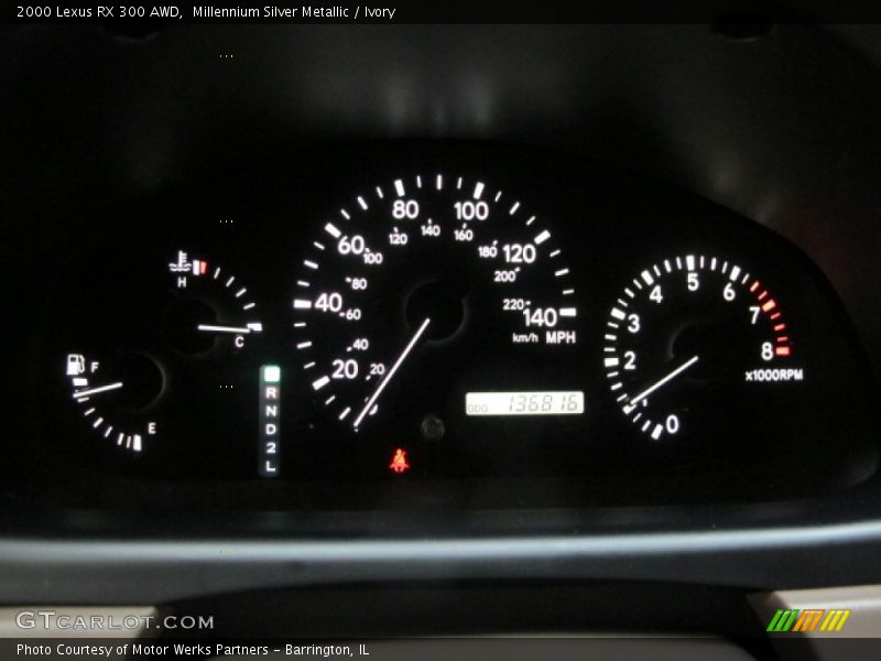 Millennium Silver Metallic / Ivory 2000 Lexus RX 300 AWD