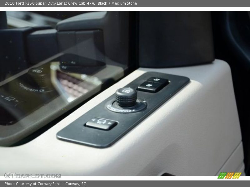 Black / Medium Stone 2010 Ford F250 Super Duty Lariat Crew Cab 4x4