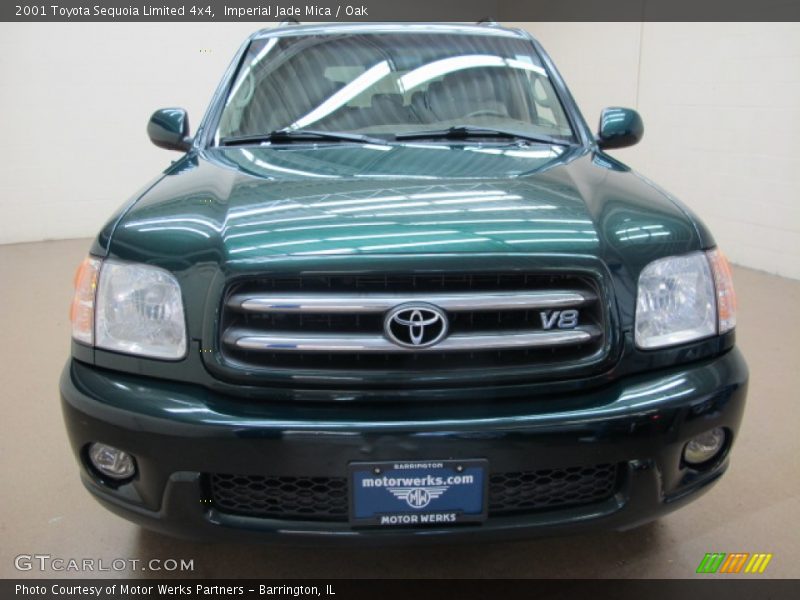 Imperial Jade Mica / Oak 2001 Toyota Sequoia Limited 4x4