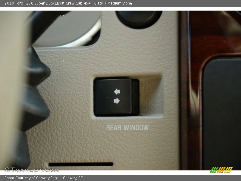 Black / Medium Stone 2010 Ford F250 Super Duty Lariat Crew Cab 4x4