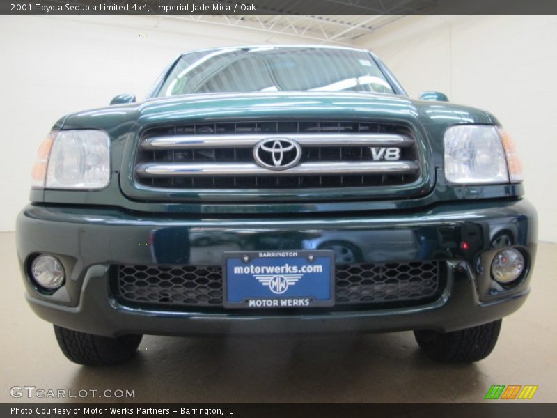 Imperial Jade Mica / Oak 2001 Toyota Sequoia Limited 4x4