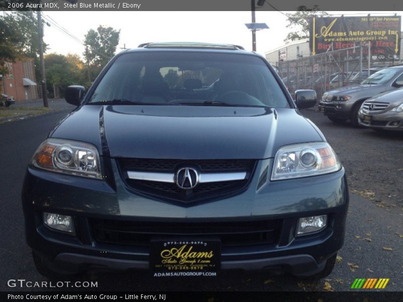 Steel Blue Metallic / Ebony 2006 Acura MDX