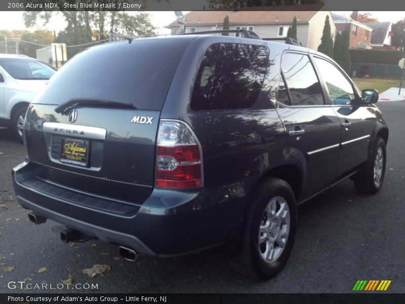 Steel Blue Metallic / Ebony 2006 Acura MDX