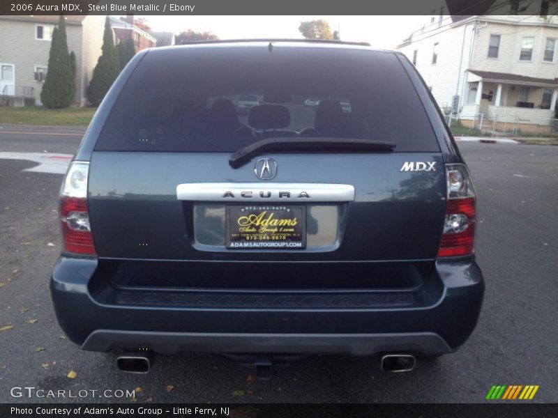 Steel Blue Metallic / Ebony 2006 Acura MDX