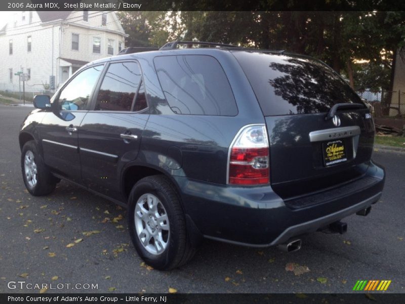 Steel Blue Metallic / Ebony 2006 Acura MDX