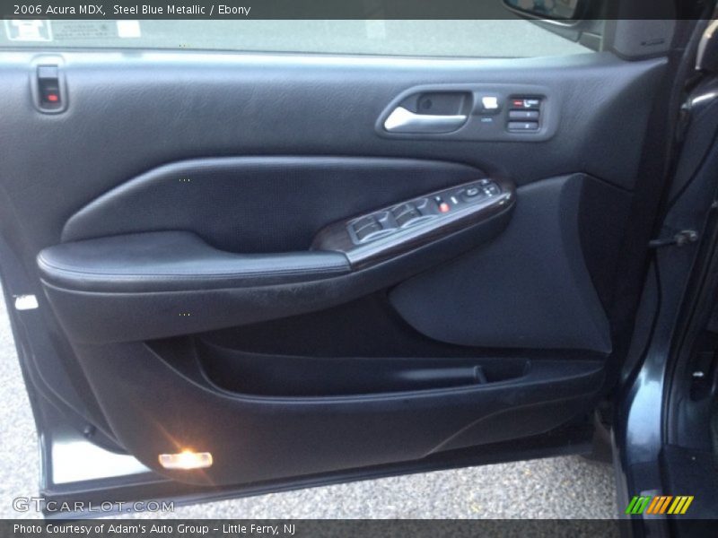 Steel Blue Metallic / Ebony 2006 Acura MDX