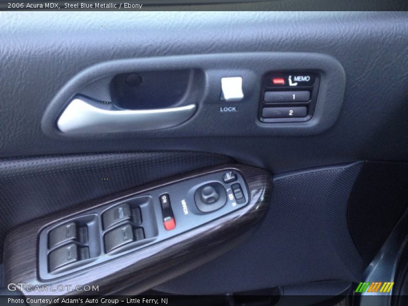 Steel Blue Metallic / Ebony 2006 Acura MDX