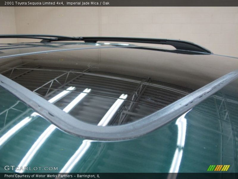 Imperial Jade Mica / Oak 2001 Toyota Sequoia Limited 4x4