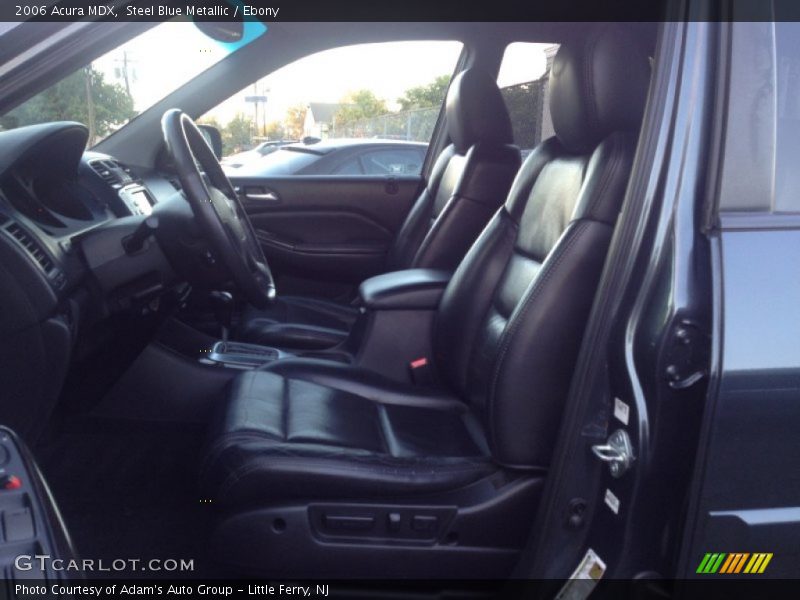 Steel Blue Metallic / Ebony 2006 Acura MDX