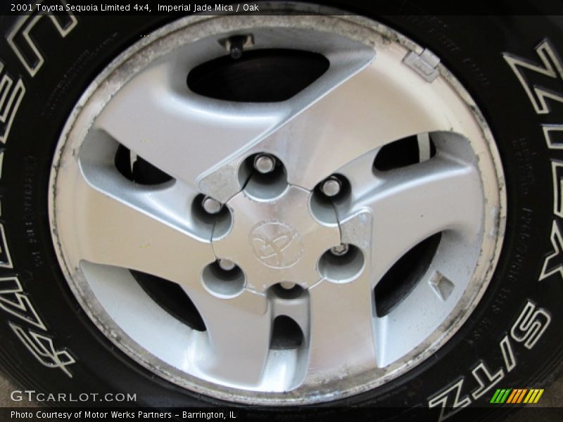 Imperial Jade Mica / Oak 2001 Toyota Sequoia Limited 4x4