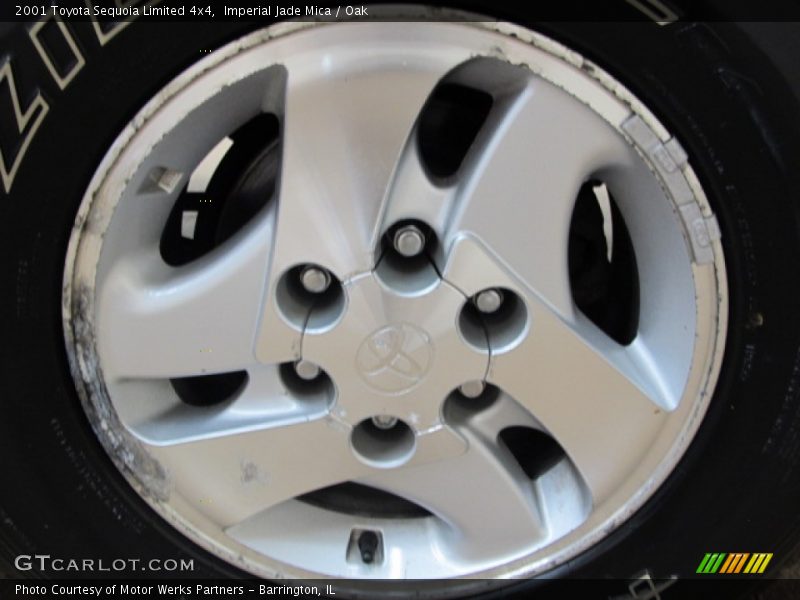 Imperial Jade Mica / Oak 2001 Toyota Sequoia Limited 4x4