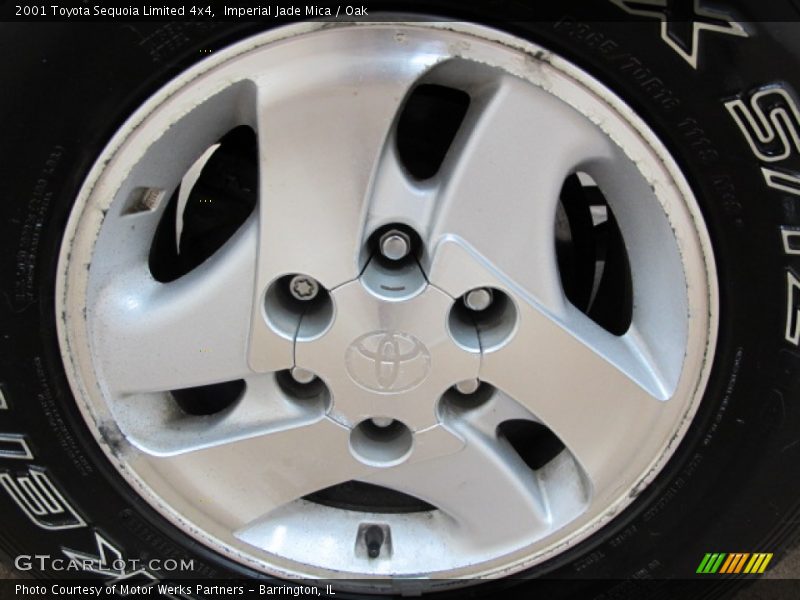 Imperial Jade Mica / Oak 2001 Toyota Sequoia Limited 4x4