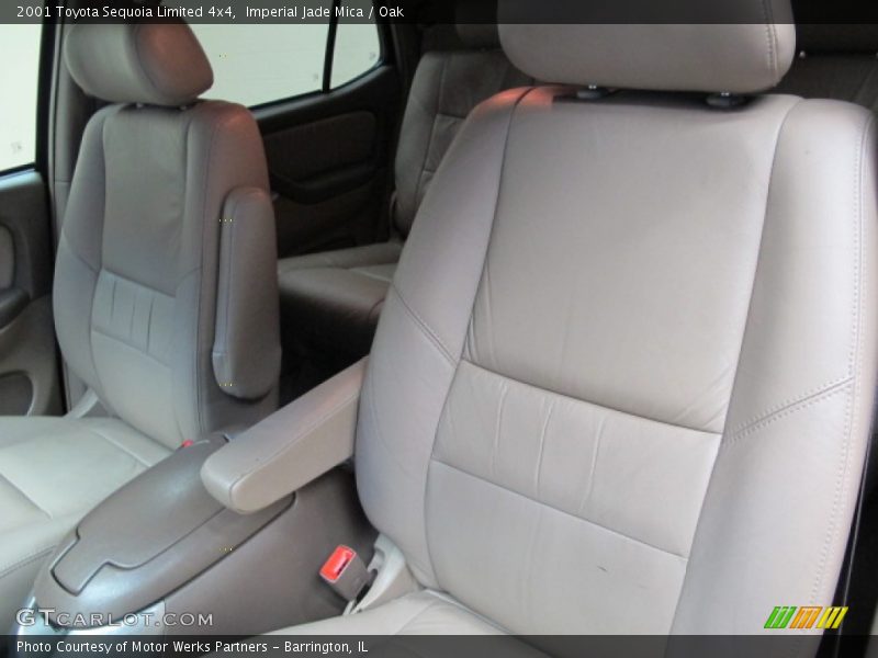 Imperial Jade Mica / Oak 2001 Toyota Sequoia Limited 4x4