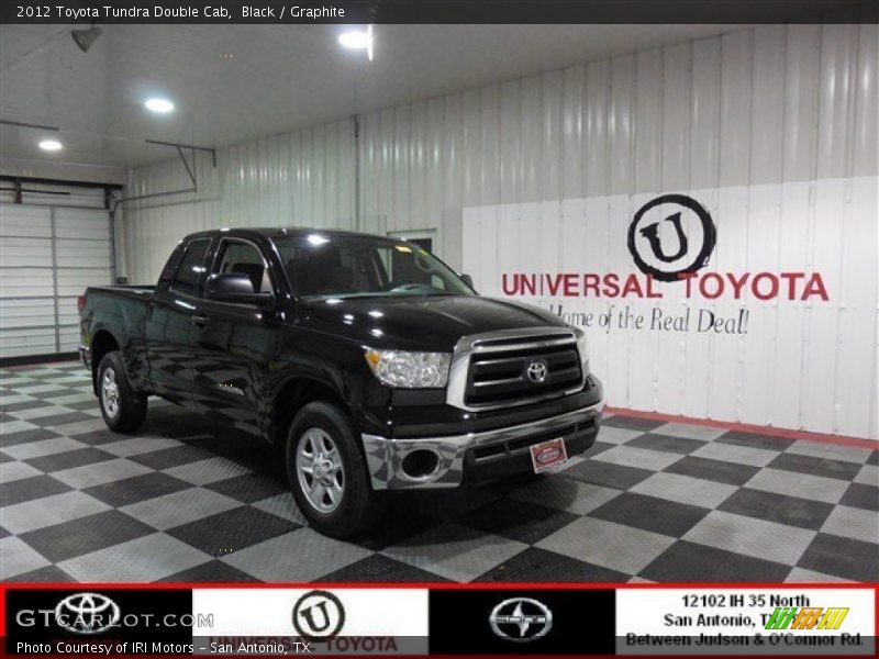 Black / Graphite 2012 Toyota Tundra Double Cab
