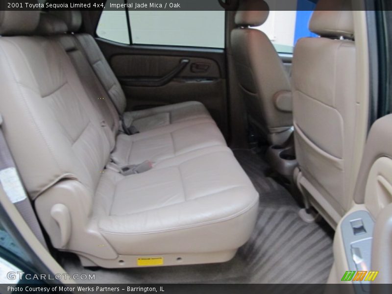 Imperial Jade Mica / Oak 2001 Toyota Sequoia Limited 4x4
