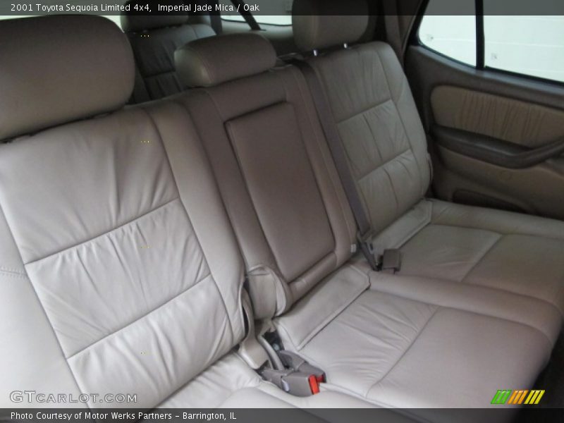 Imperial Jade Mica / Oak 2001 Toyota Sequoia Limited 4x4