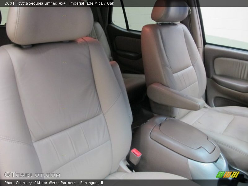 Imperial Jade Mica / Oak 2001 Toyota Sequoia Limited 4x4