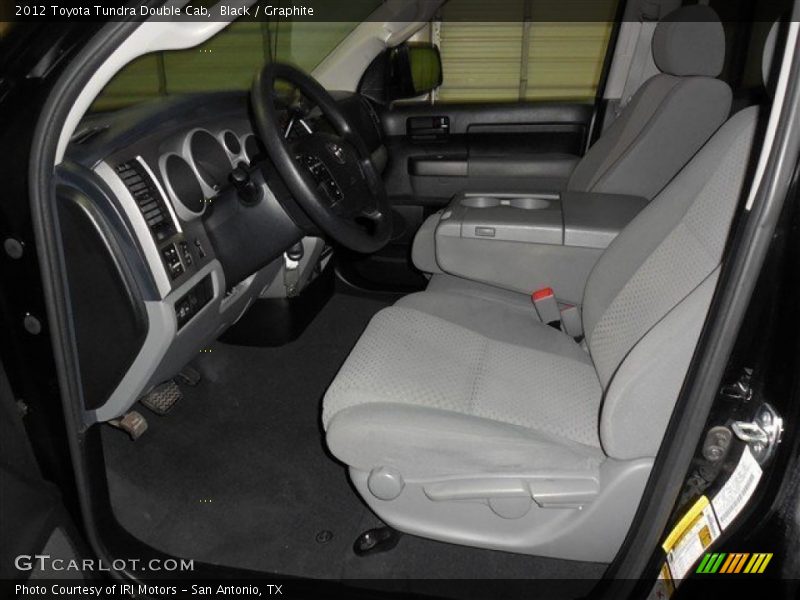 Black / Graphite 2012 Toyota Tundra Double Cab