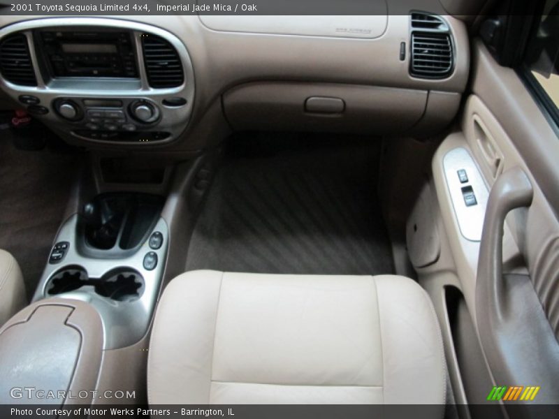 Imperial Jade Mica / Oak 2001 Toyota Sequoia Limited 4x4