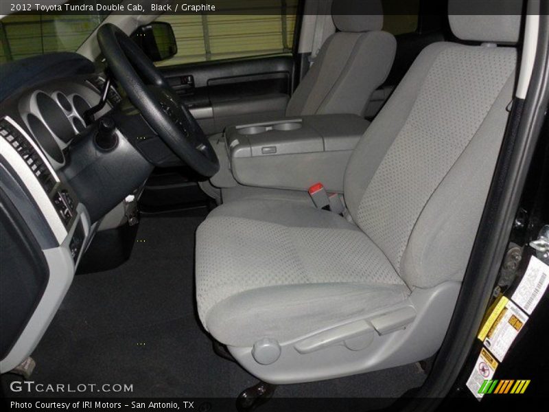 Black / Graphite 2012 Toyota Tundra Double Cab