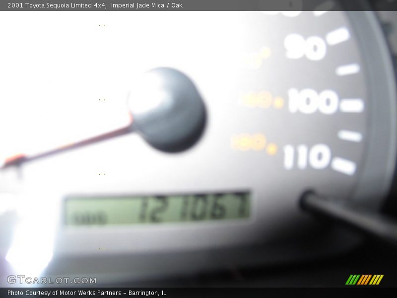 Imperial Jade Mica / Oak 2001 Toyota Sequoia Limited 4x4
