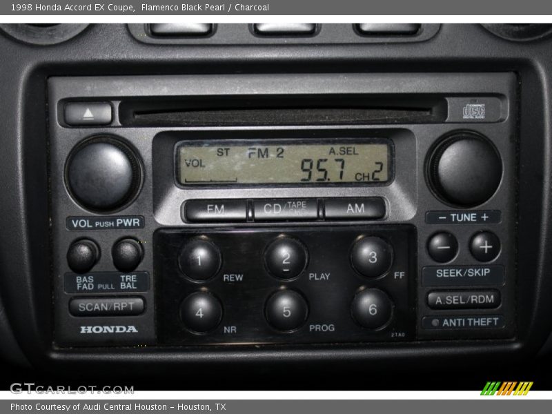 Audio System of 1998 Accord EX Coupe