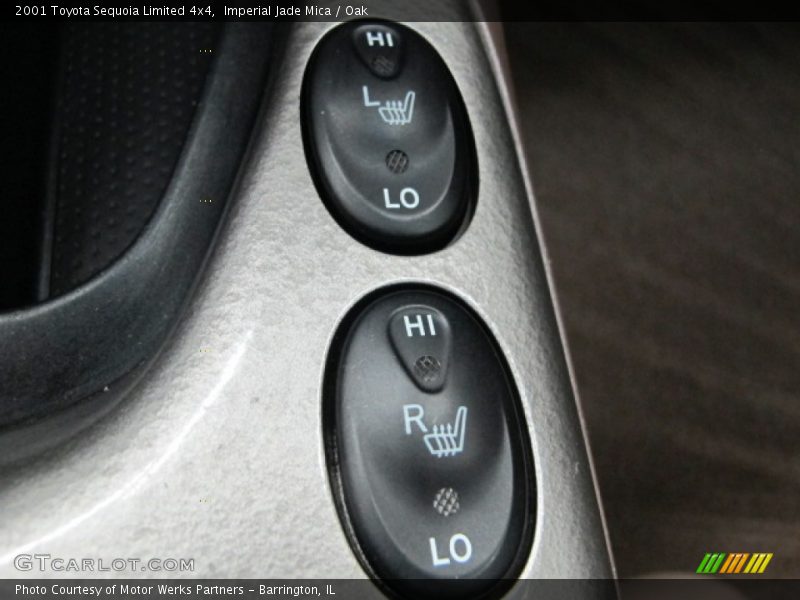 Imperial Jade Mica / Oak 2001 Toyota Sequoia Limited 4x4