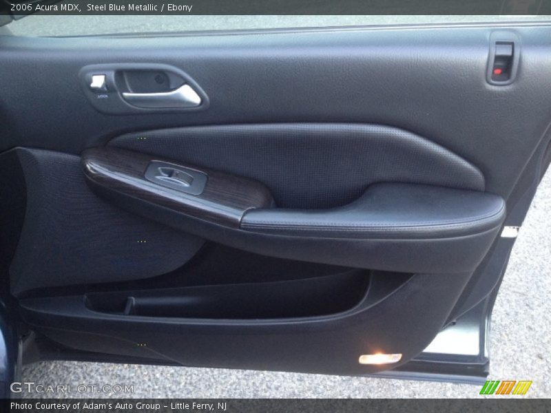 Steel Blue Metallic / Ebony 2006 Acura MDX